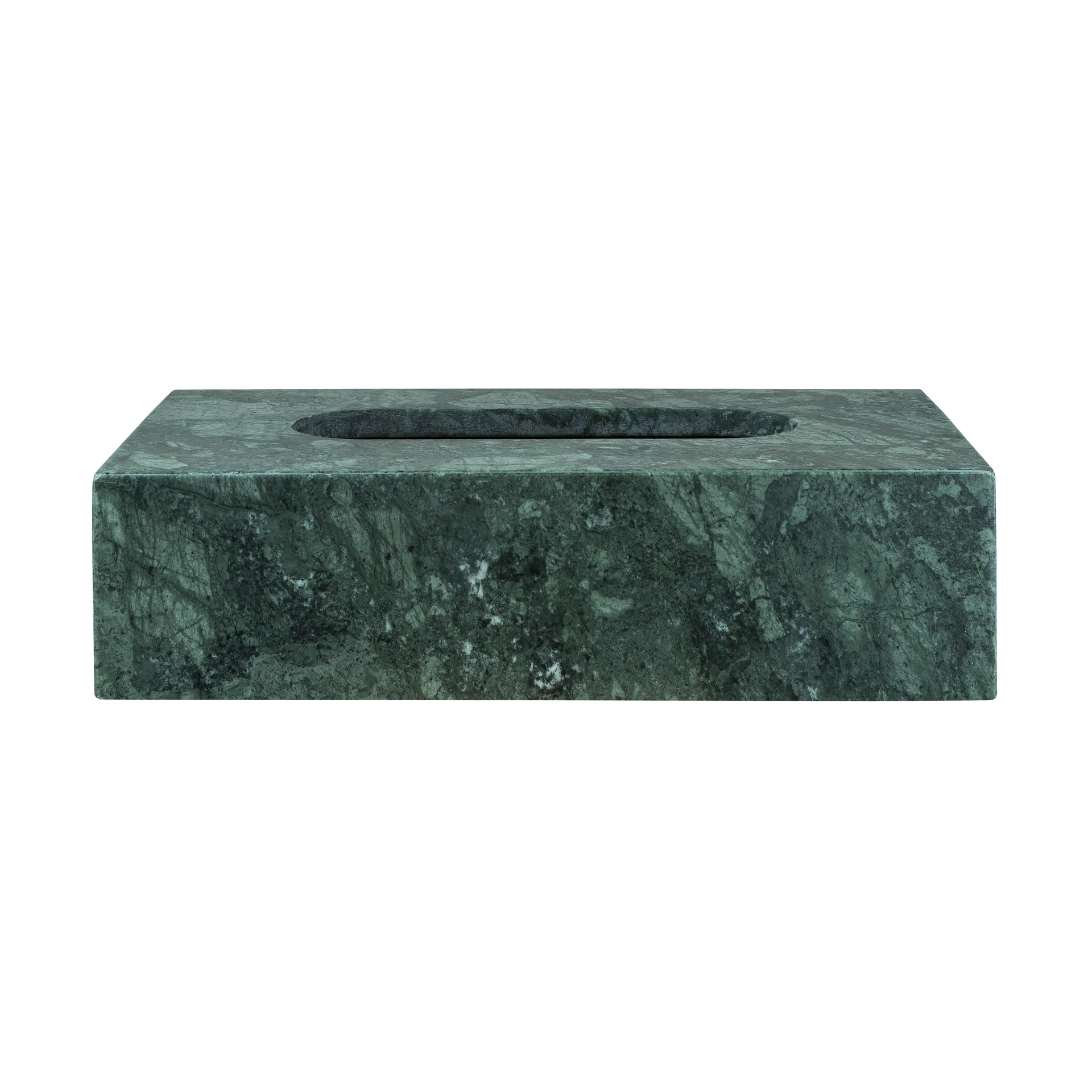 Coffret à mouchoirs Marble 14x25,5 cm, Dark forest Mette Ditmer