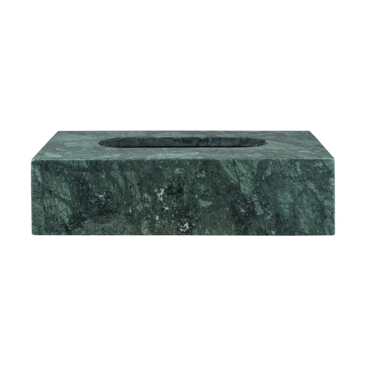 Coffret à mouchoirs Marble 14x25,5 cm - Dark forest - Mette Ditmer