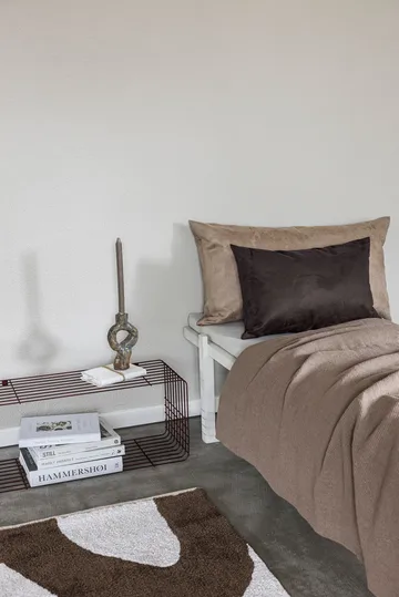 Coussin de décoration Lounge - Chocolate, 40x60 cm - Mette Ditmer