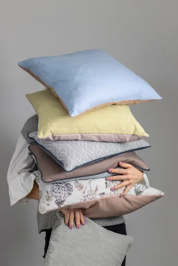 Coussin Hydrangea 40x60 cm - Off-white-peach - Mette Ditmer