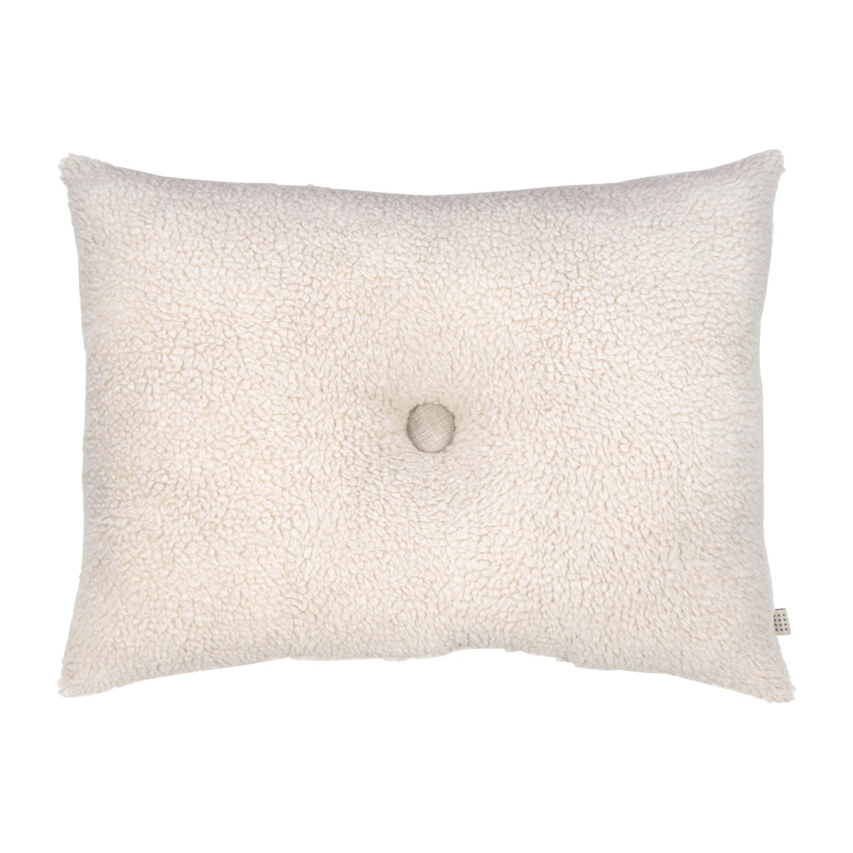 Mette Ditmer Coussin Teddy 45x60 cm Blanc cassé | Design Scandinave | Coussins | Blanc