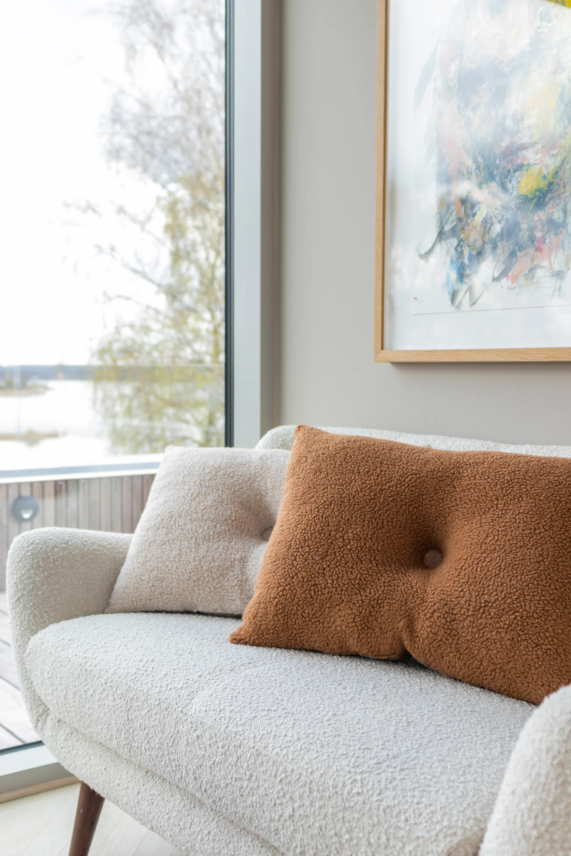 Coussin Teddy 45x60 cm, Bronze-marron Mette Ditmer