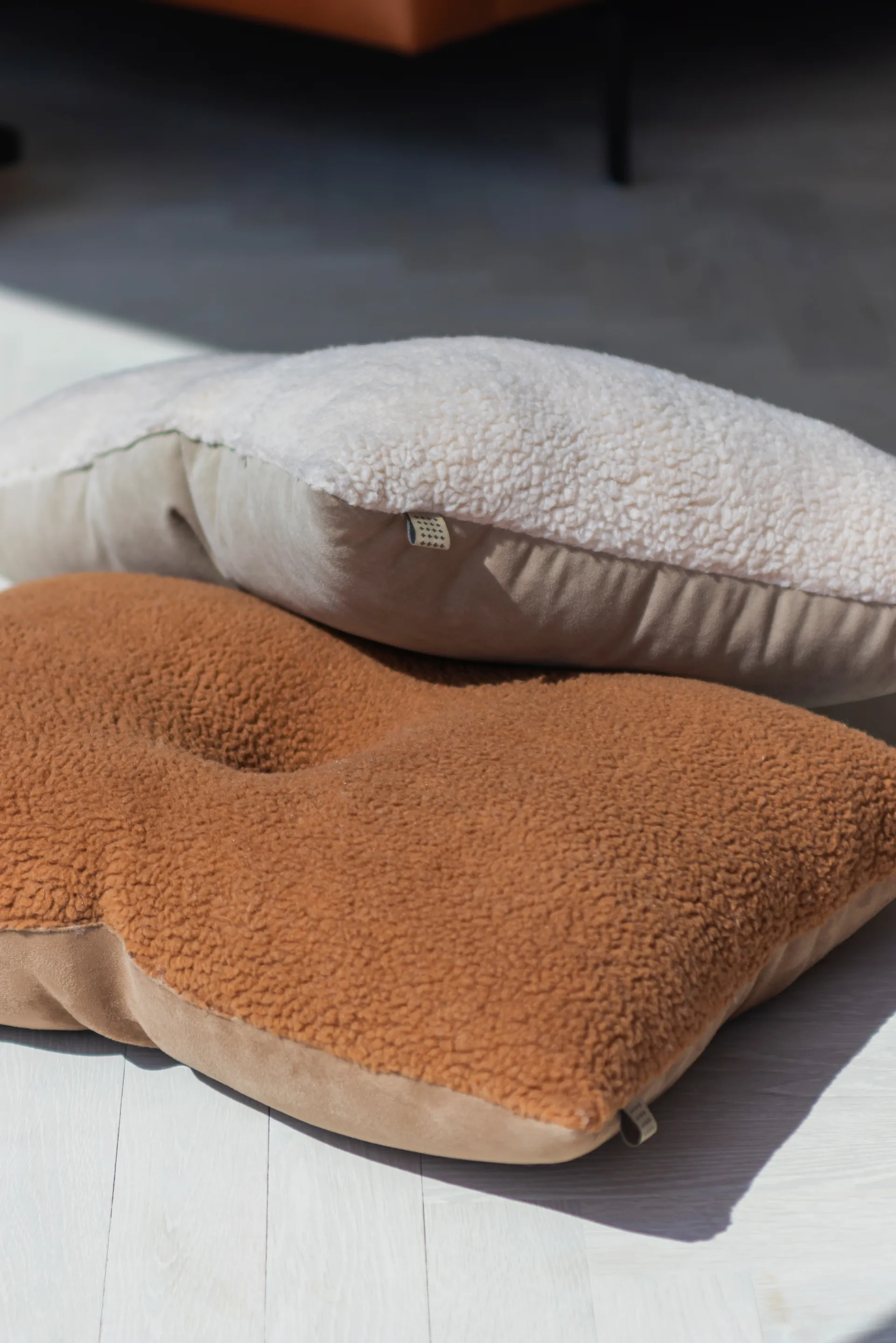 Coussin Teddy 45x60 cm, Bronze-marron Mette Ditmer