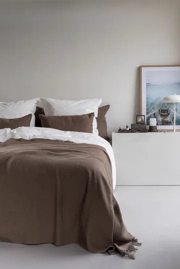 Couvre-lit Bohemia - Taupe, 250x250 cm - Mette Ditmer