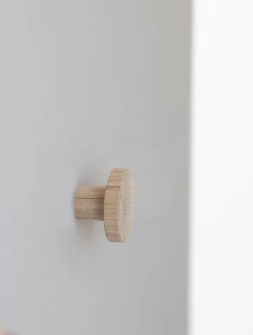 Crochet Point court, lot de 2 - Chêne - Mette Ditmer