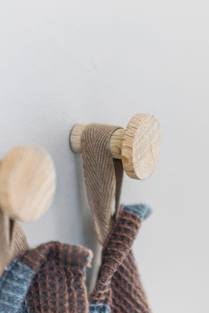 Crochet Point long, lot de 2 - Chêne - Mette Ditmer