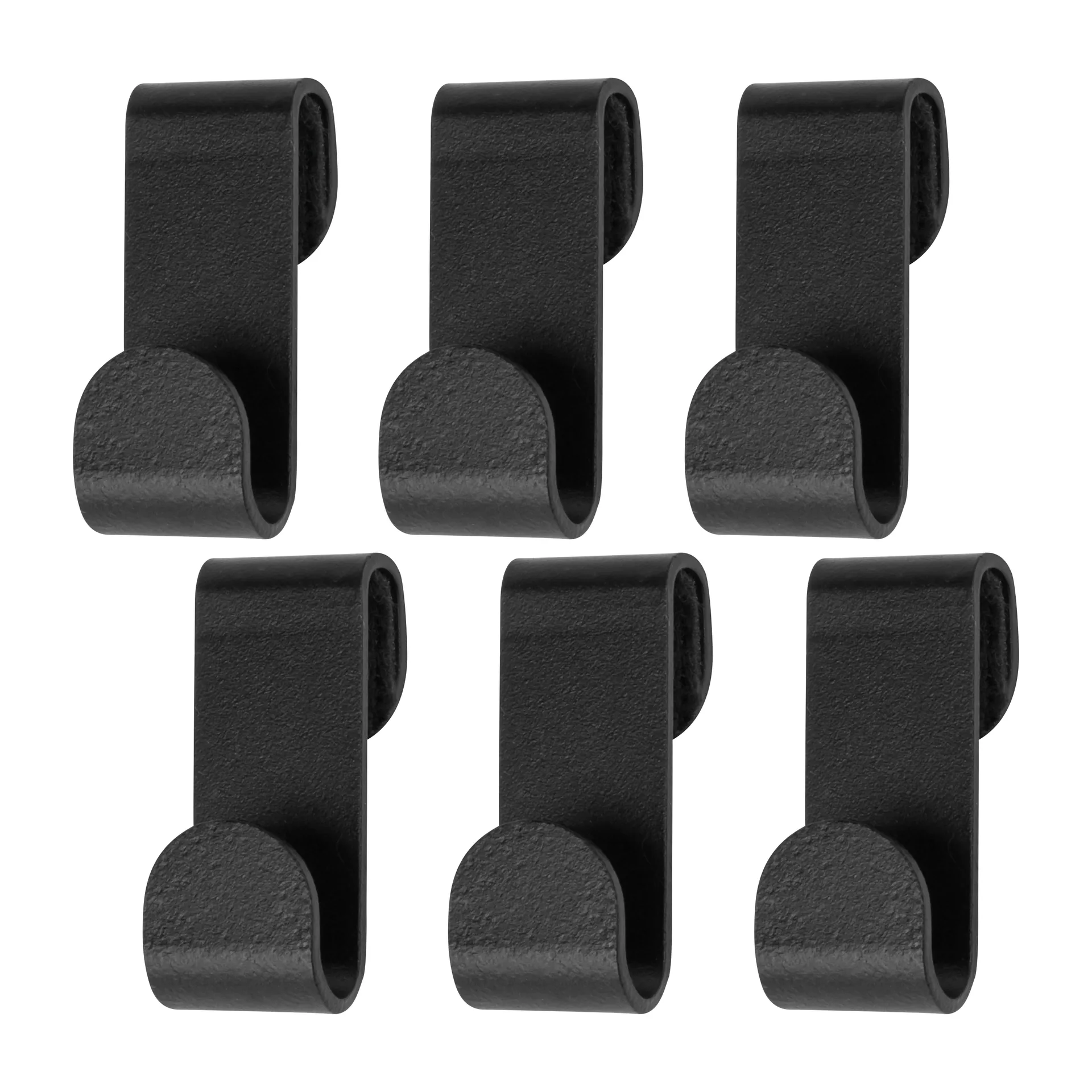 Crochets Carry, lot de 6, Noir Mette Ditmer