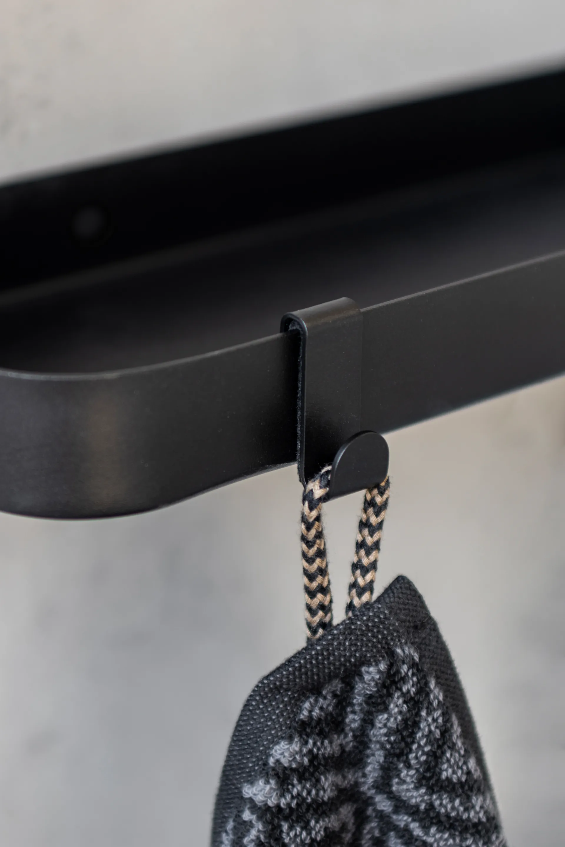 Crochets Carry, lot de 6, Noir Mette Ditmer