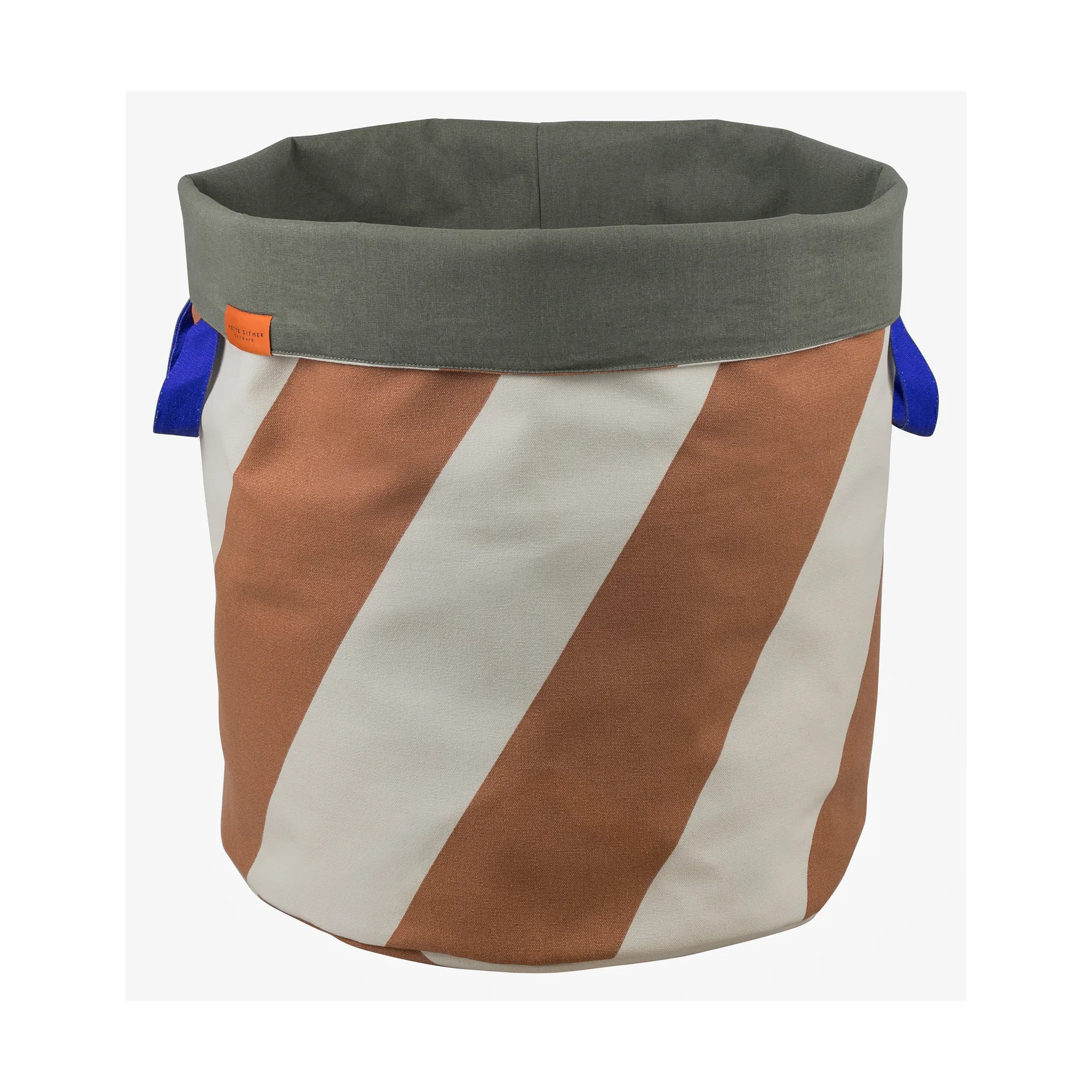 Diagonal tvättkorg Ø40x50 cm, Brick-sand Mette Ditmer