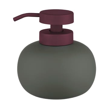 Distributeur de savon bas Lotus Play, avec 2 pompes - Dark olive - Mette Ditmer