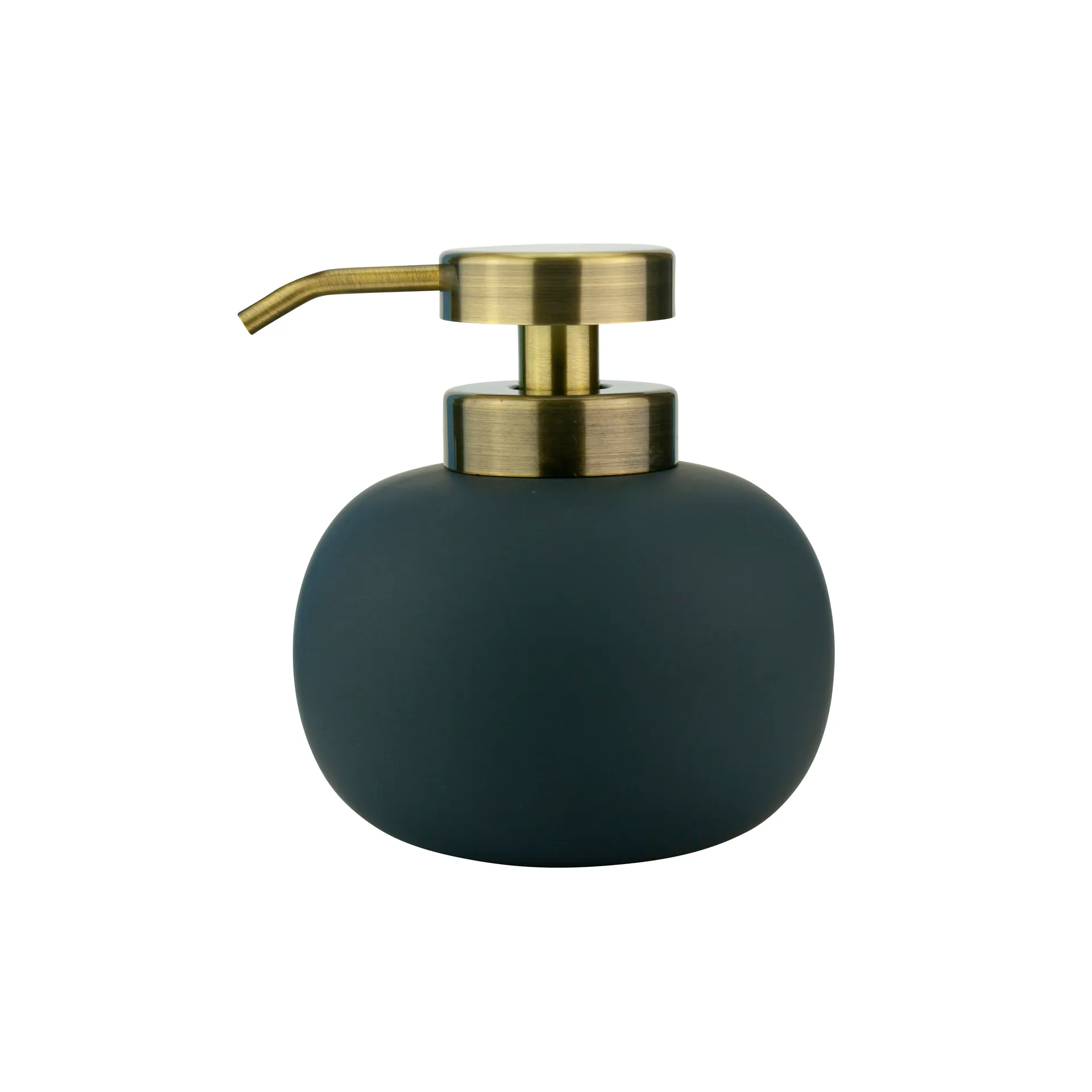 Distributeur de savon Lotus bas, anthracite Mette Ditmer