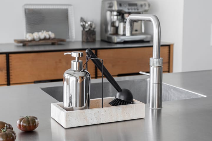 Distributeur de savon Lotus haut, Chrome Mette Ditmer