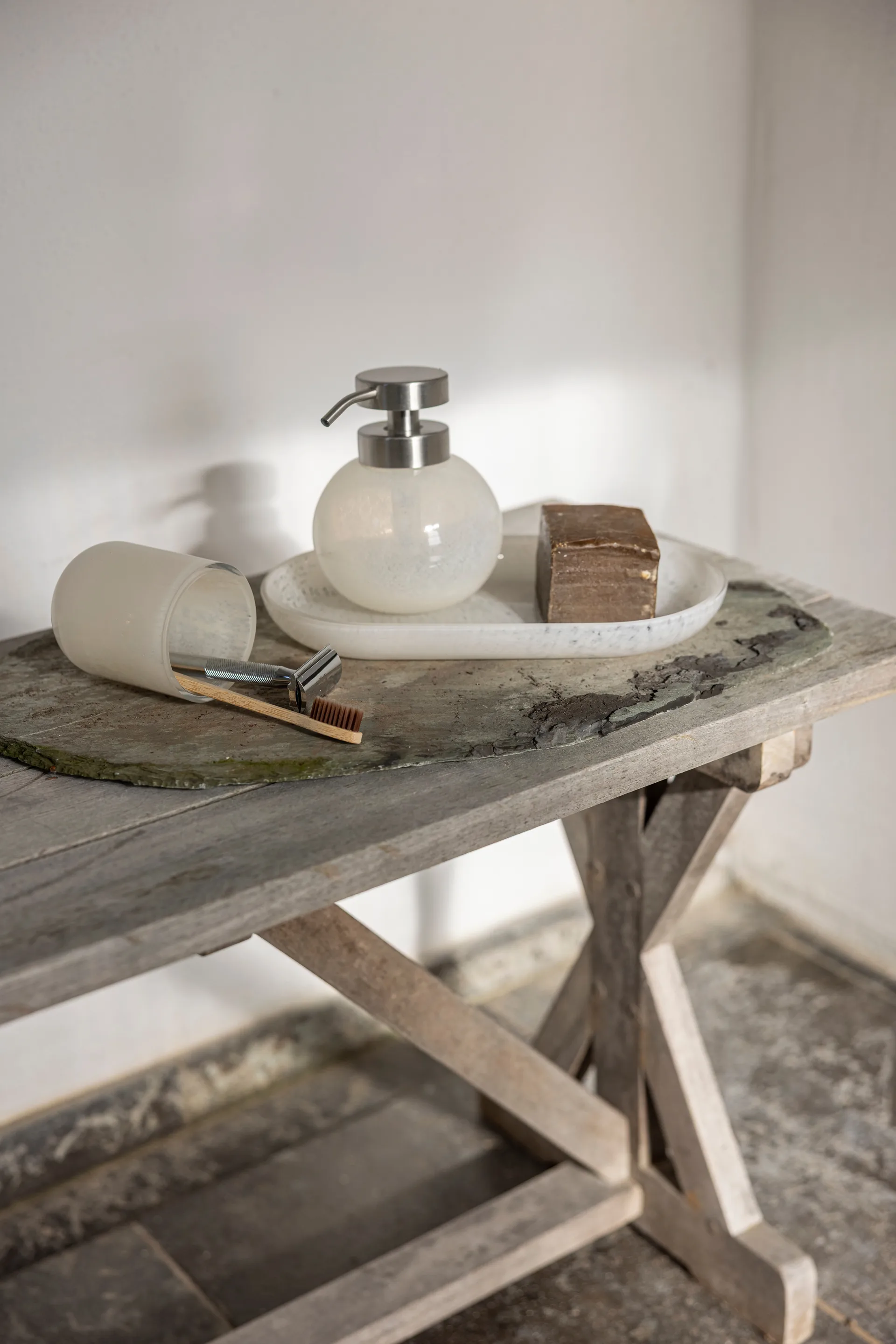 Distributeur de savon Opal, Linen Mette Ditmer