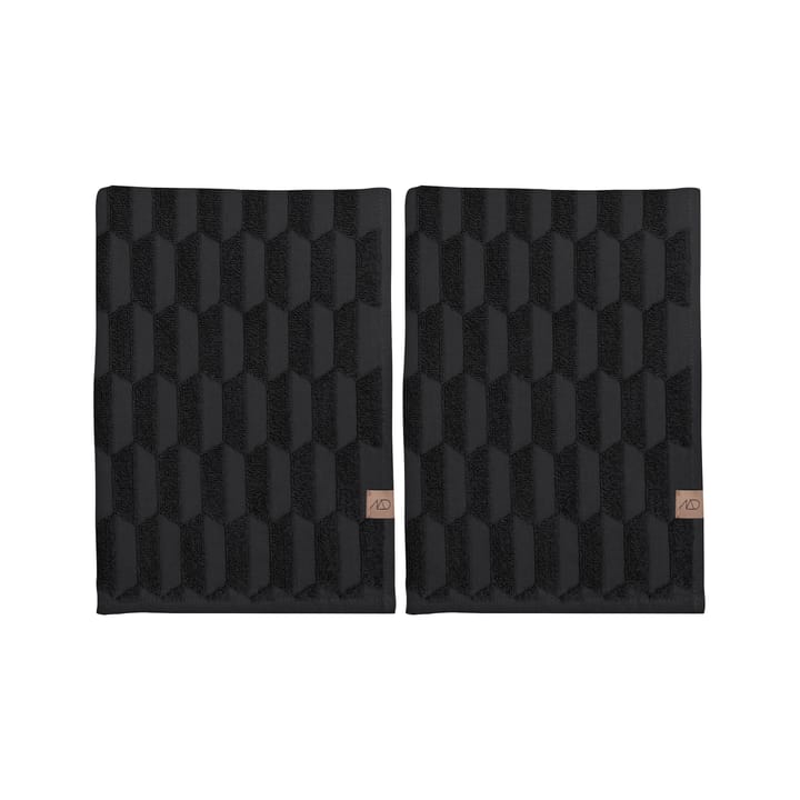 Essui-main Geo Lot de 2 - Black - Mette Ditmer