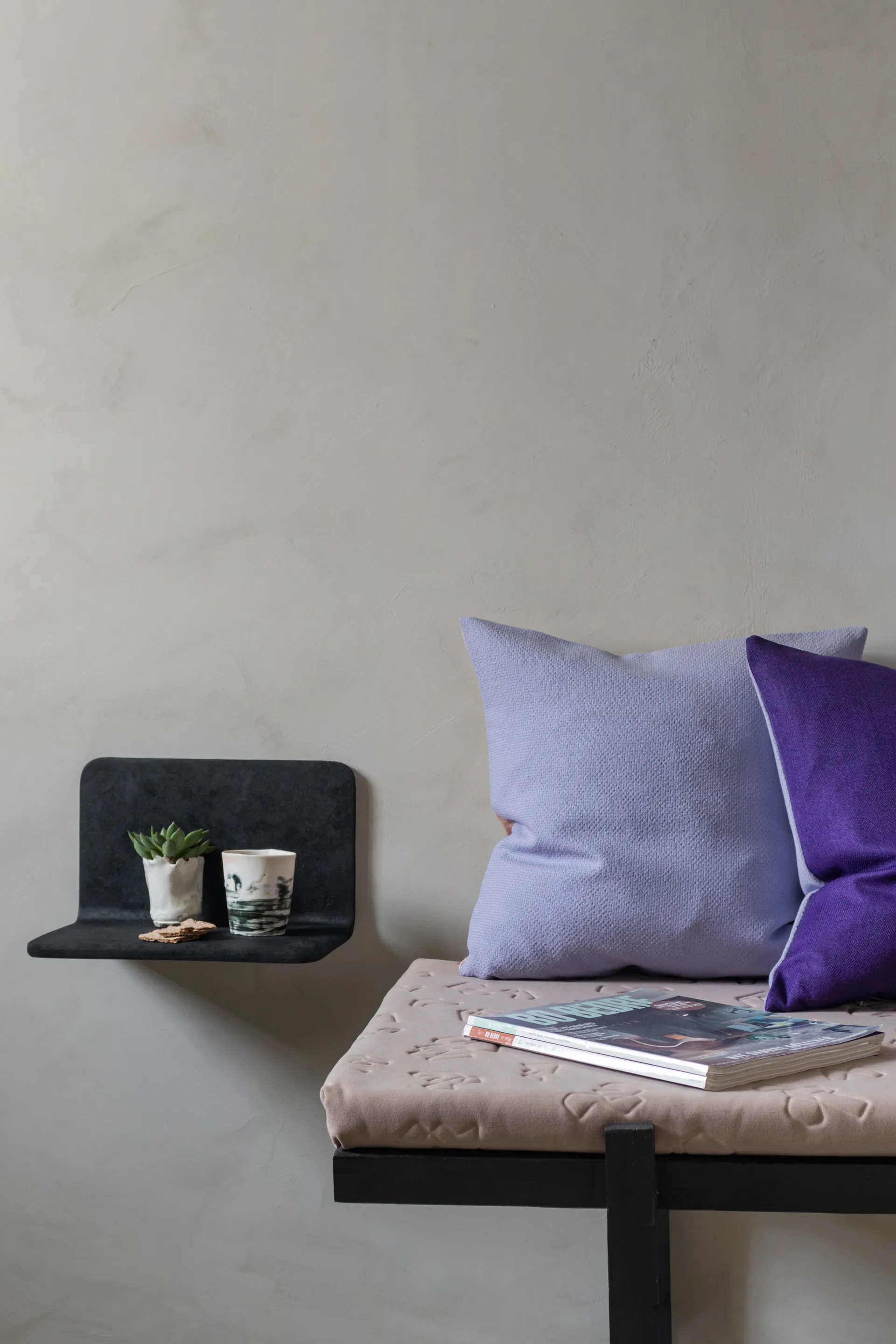 Étagère murale Art Studio side shelf, Black Mette Ditmer