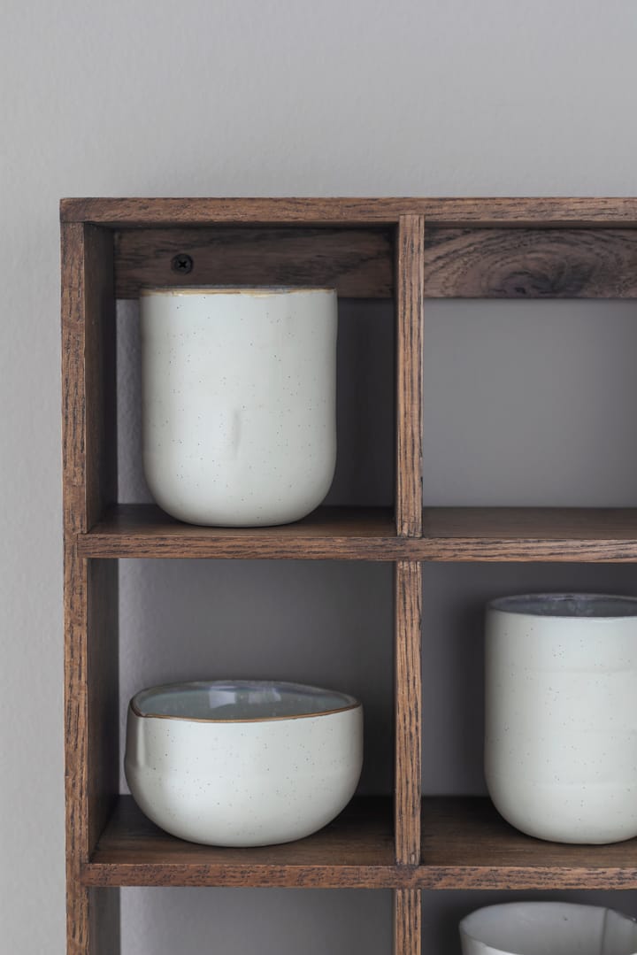 Étagère murale Showcase 40x53 cm, Dark oiled oak Mette Ditmer