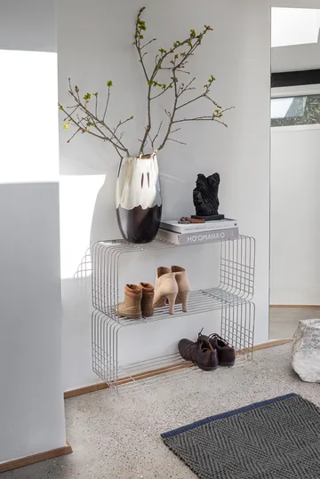 Étagère Wire - Chrome, 31x70x26 cm - Mette Ditmer