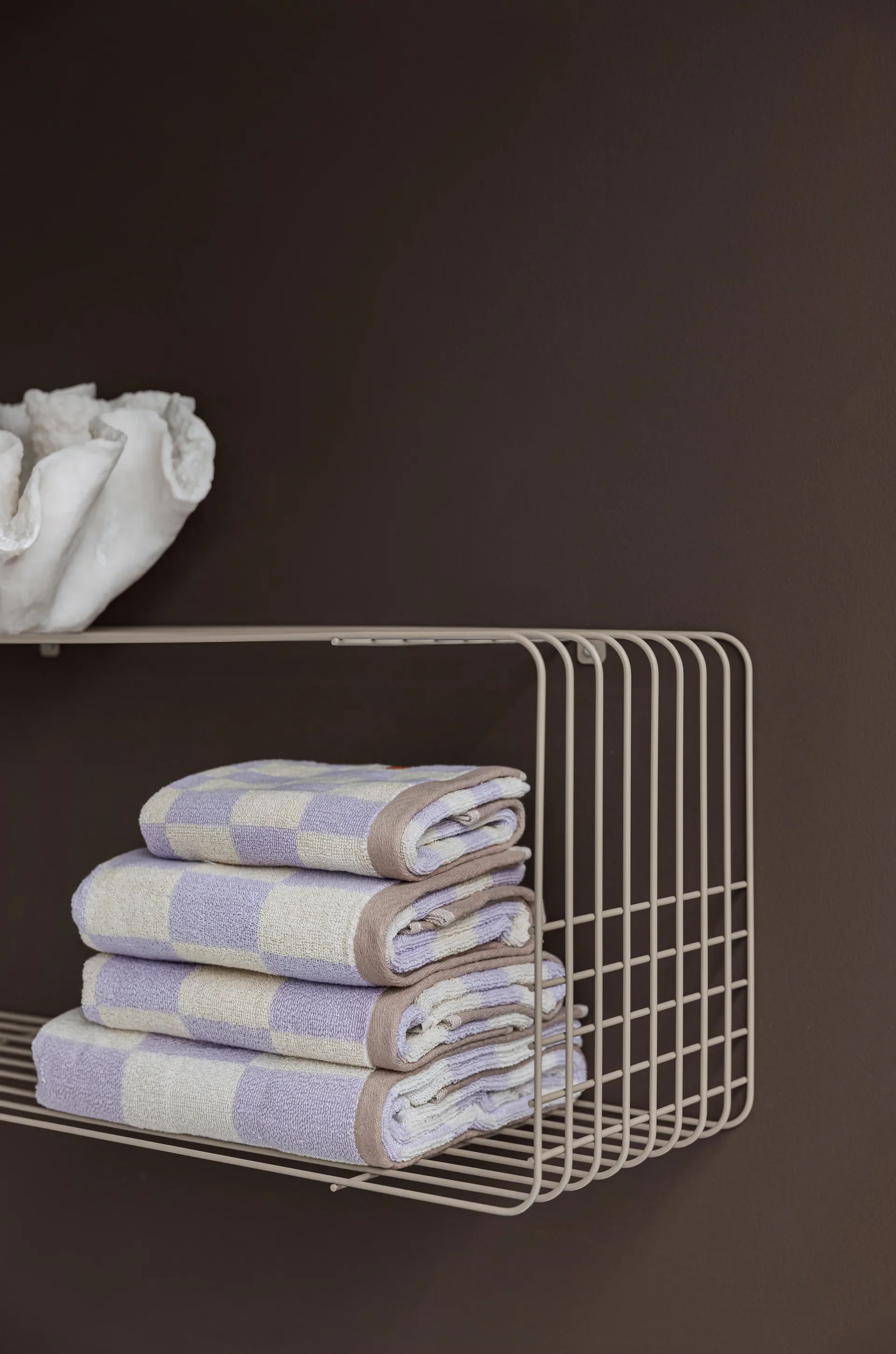 Étagère Wire, Sand, 31x70x26 cm Mette Ditmer