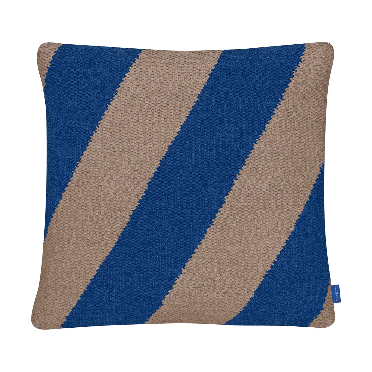 Mette Ditmer Housse de coussin Across Kelim Cognac, 50x50 cm
