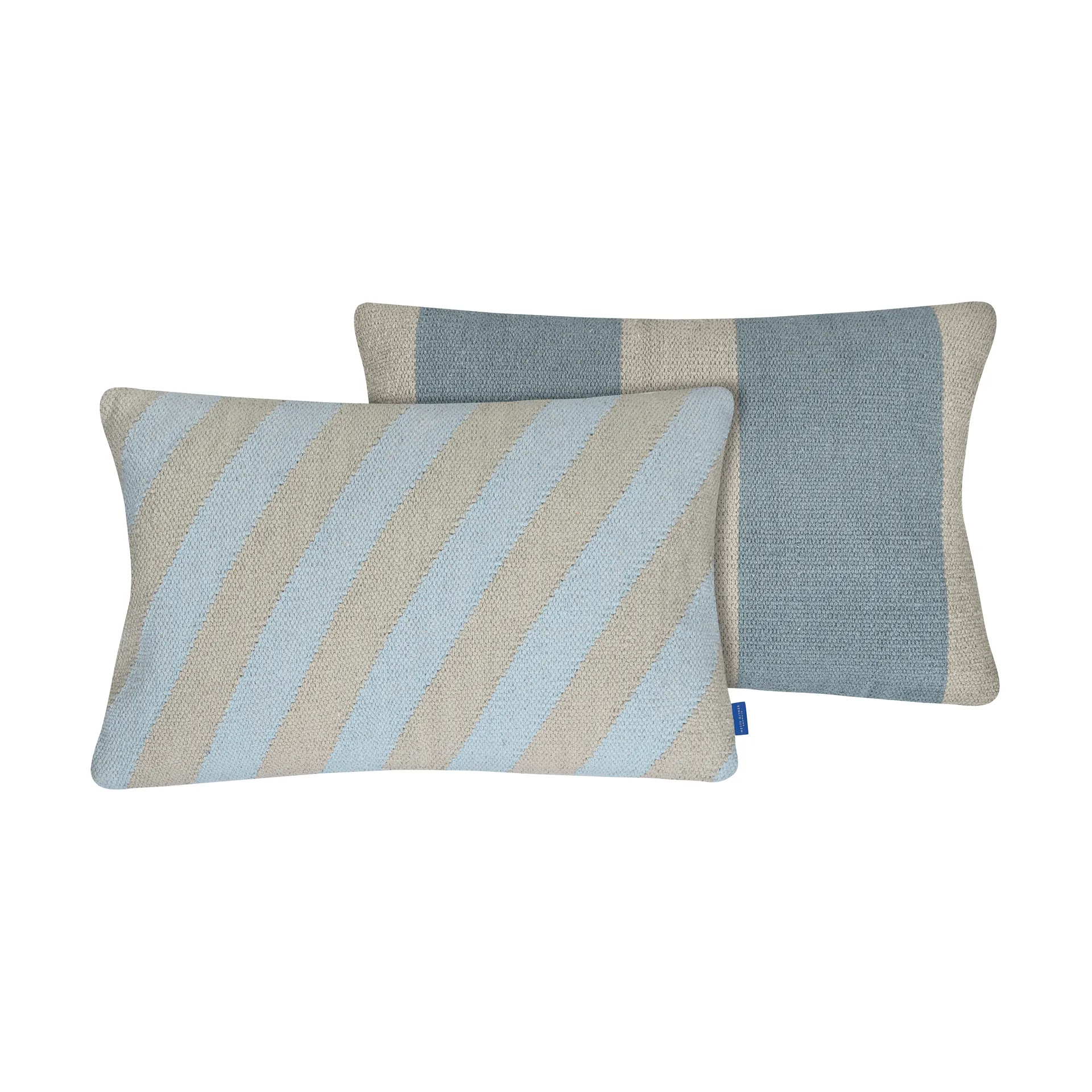 Housse de coussin Across Kelim, Light blue, 40x60 cm Mette Ditmer