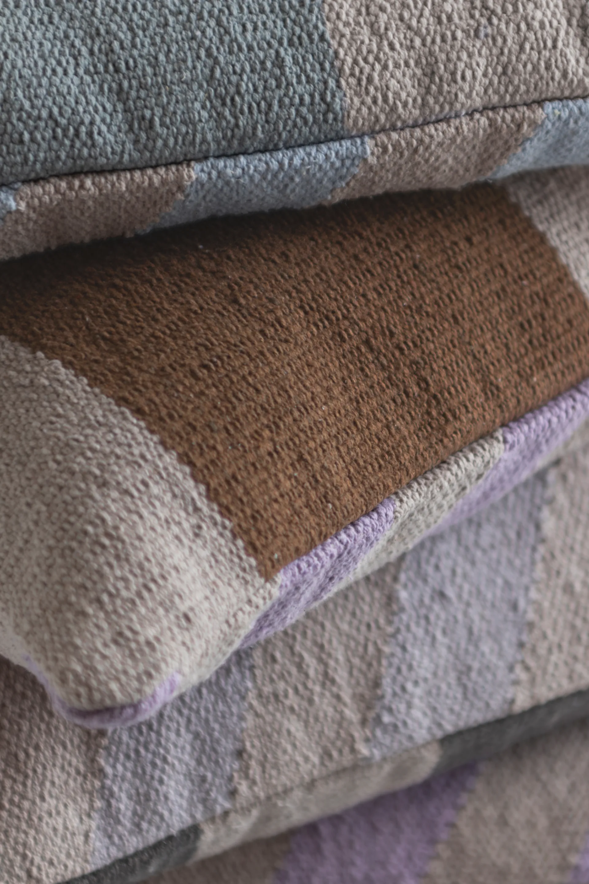 Housse de coussin Across Kelim, Light blue, 40x60 cm Mette Ditmer