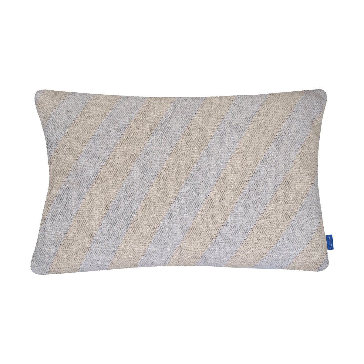 Mette Ditmer Housse de coussin Across Kelim Light grey , 40x60 cm
