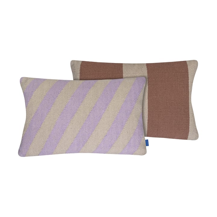 Housse de coussin Across Kelim - Light lilac, 40x60 cm - Mette Ditmer