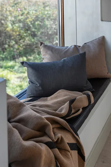 Housse de coussin Scala - Chocolate, 40x60 cm - Mette Ditmer