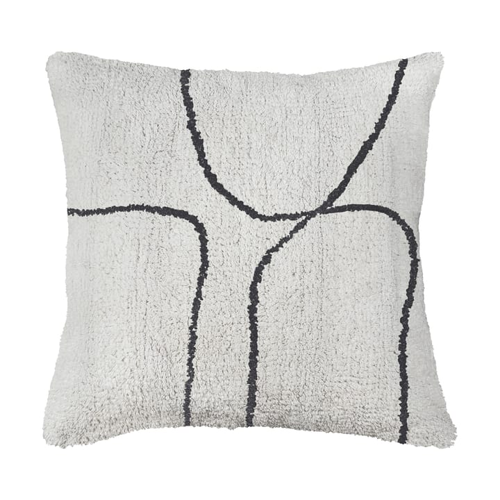 Housse de coussin tuftée Shadow 50x50 cm - Off-white - Mette Ditmer