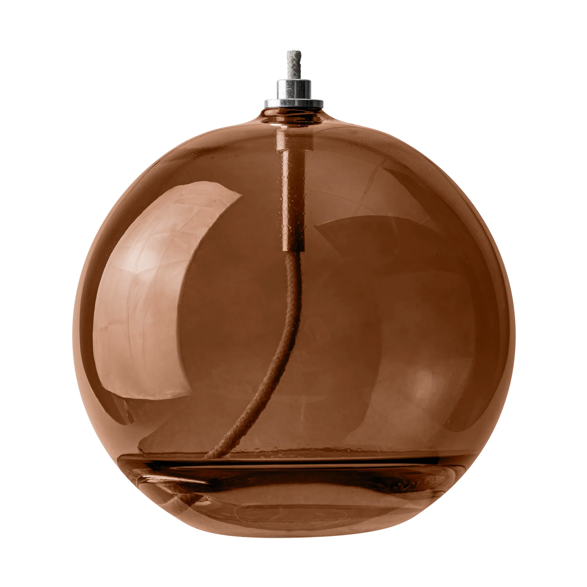 Lampe à huile Aura large, Marron Mette Ditmer