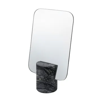 Miroir de table Marble - Black-grey, 30 cm - Mette Ditmer