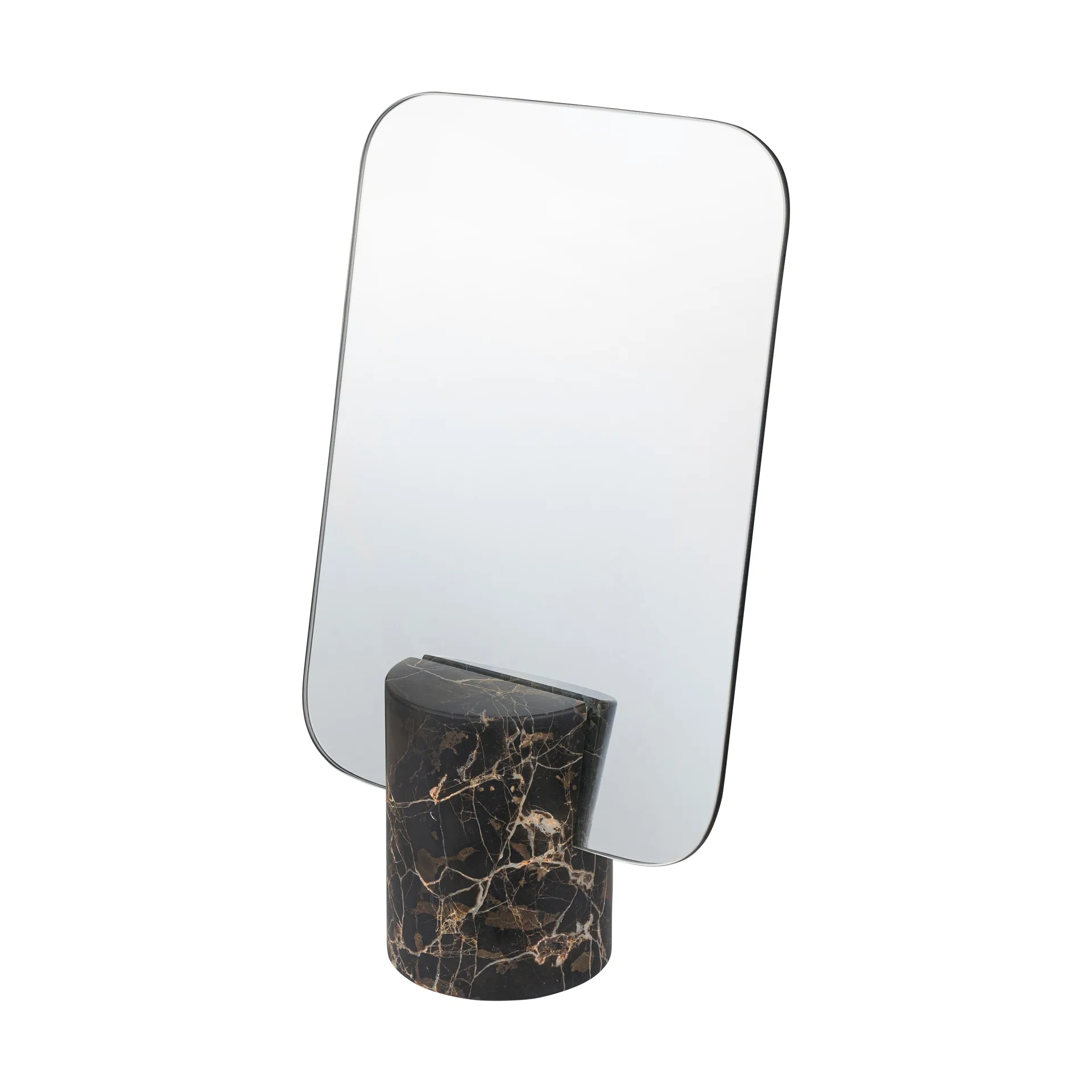 Miroir de table Marble, Brown, 30 cm Mette Ditmer