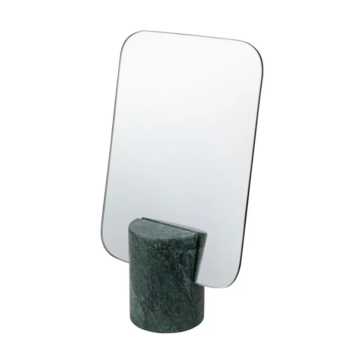 Miroir de table Marble - Dark forest, 30 cm - Mette Ditmer