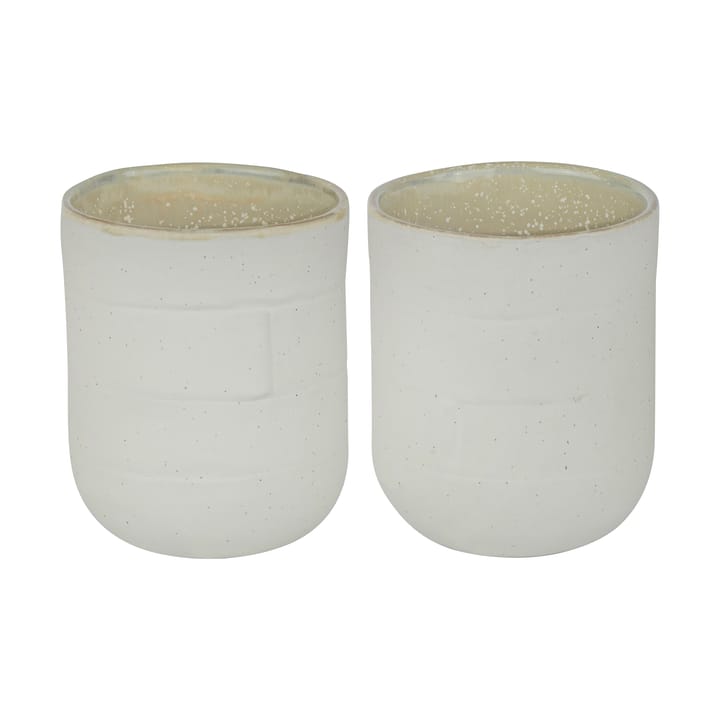 Mug Sand Grain 30 cl, lot de 2 - Straw - Mette Ditmer