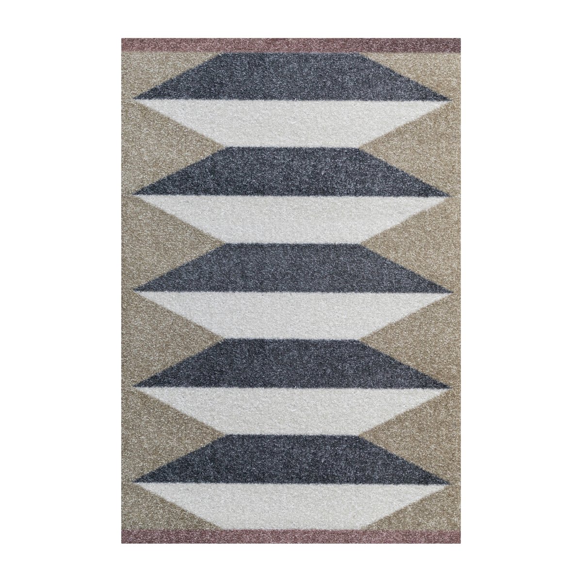Mette Ditmer Paillasson Accordion all-round Sand, 55x80 cm