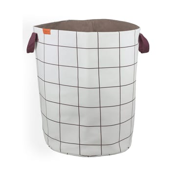 Panier à linge Mesh Ø40x50 cm - Brown-Off-white - Mette Ditmer
