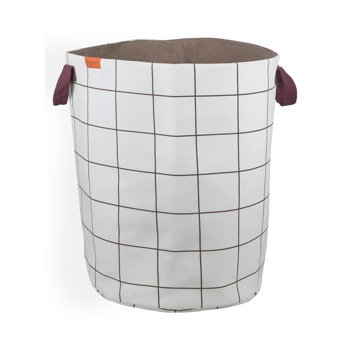Panier à linge Mesh Ø40x50 cm, Brown-Off-white Mette Ditmer