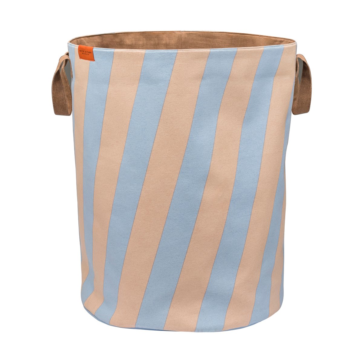 Mette Ditmer Panier à linge Nova Arte 40x40x50 cm Bleu clair-rose poudré