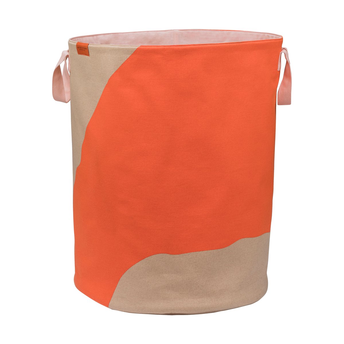Mette Ditmer Panier à linge Nova Arte 40x40x50 cm Latte-orange