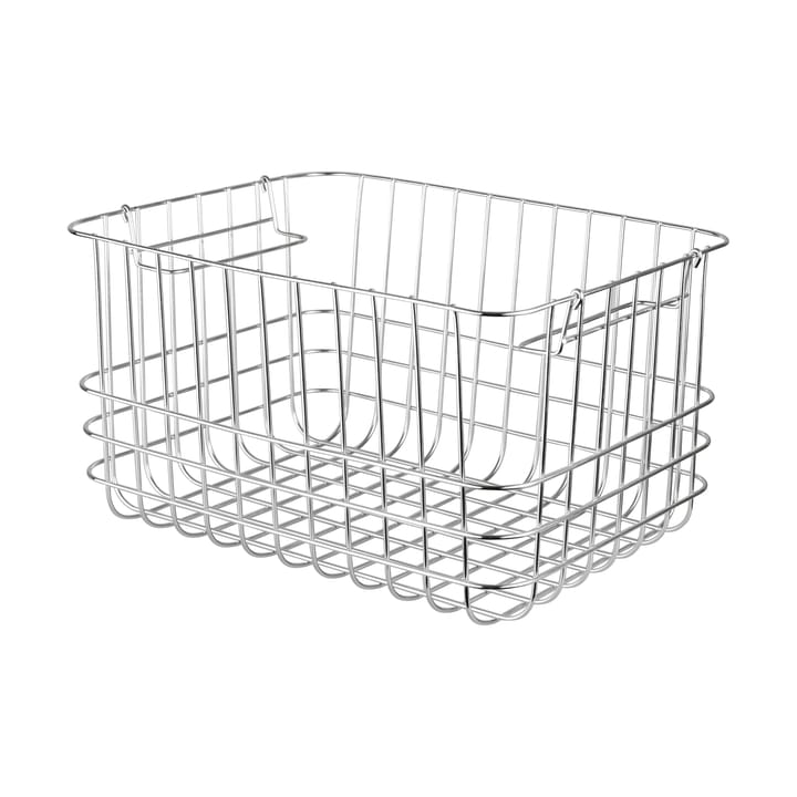 Panier de rangement Store-it medium - Chrome - Mette Ditmer