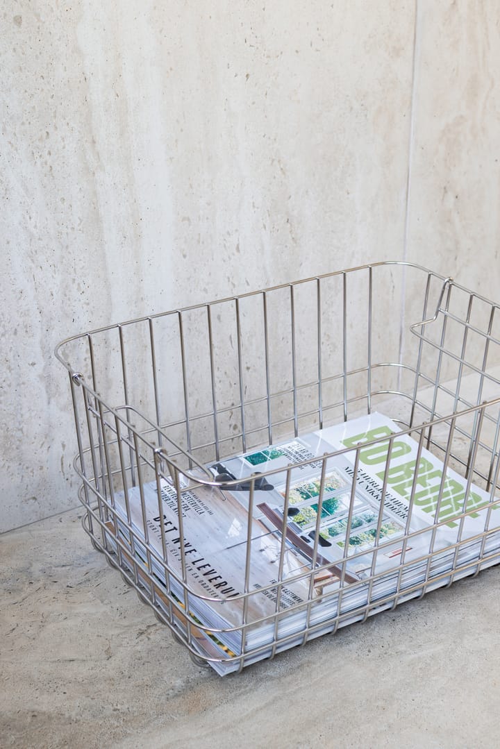 Panier de rangement Store-it medium, Chrome Mette Ditmer
