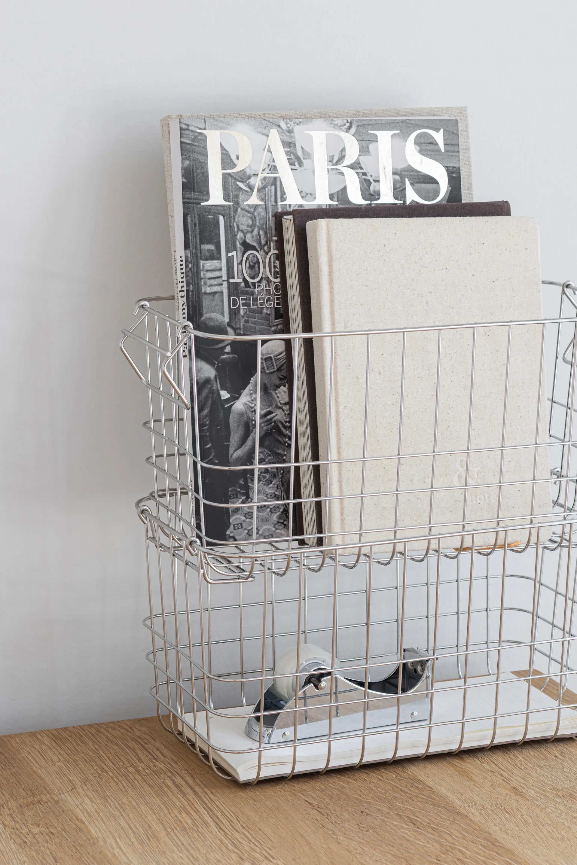 Panier de rangement Store-it small, Chrome Mette Ditmer