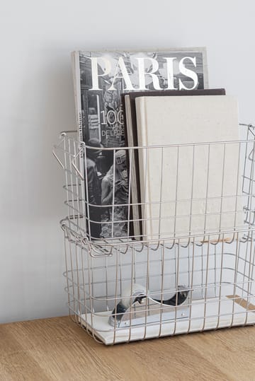Panier de rangement Store-it small - Chrome - Mette Ditmer
