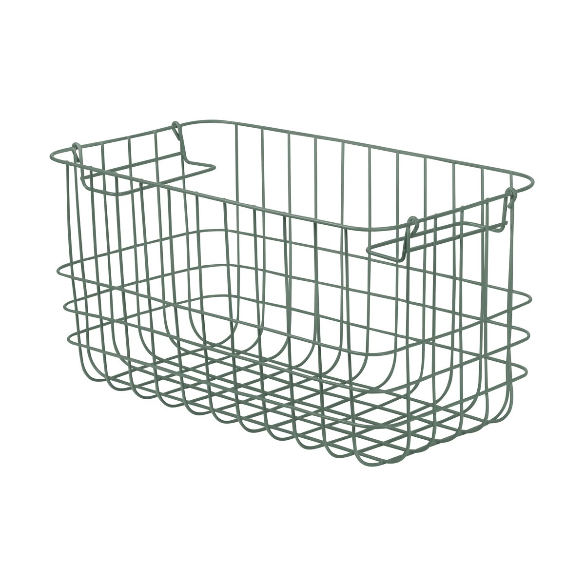 Mette Ditmer Panier de rangement Store-it small Thyme vert