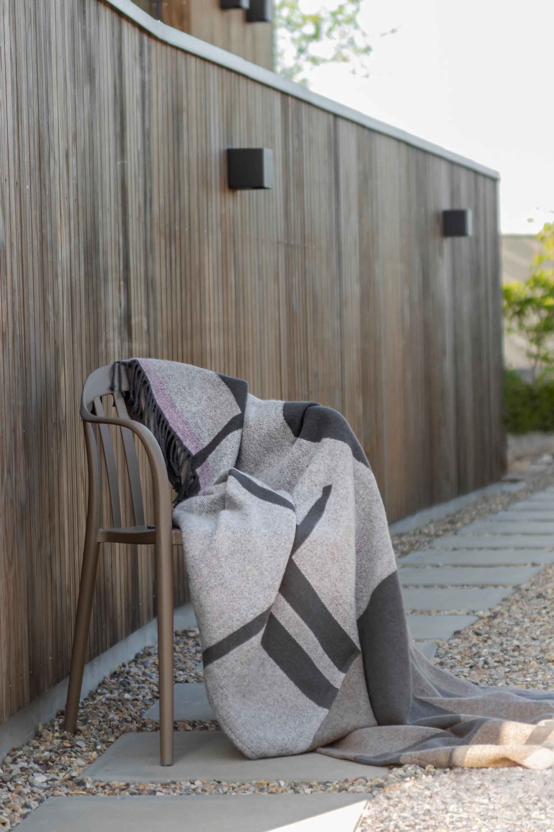 Plaid Bauhaus 127x170 cm, Latte Mette Ditmer