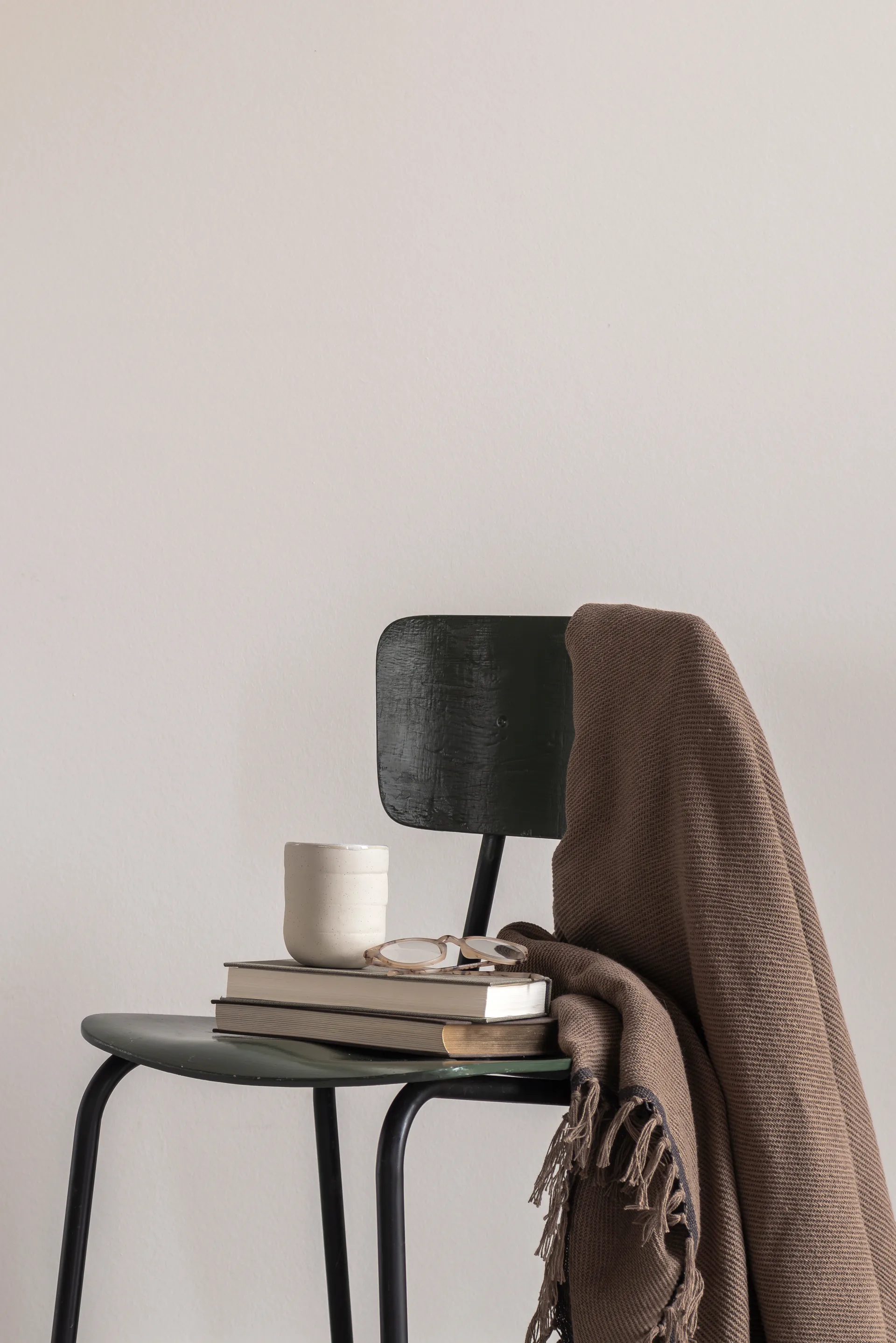 Plaid Bohemia 125x180 cm, Taupe Mette Ditmer