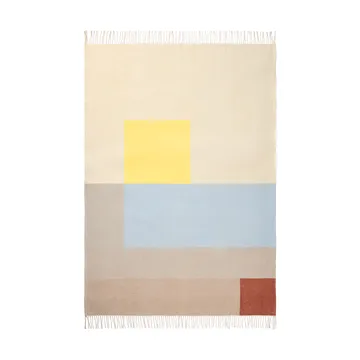 Plaid Brick 125x190 cm - Light yellow - Mette Ditmer