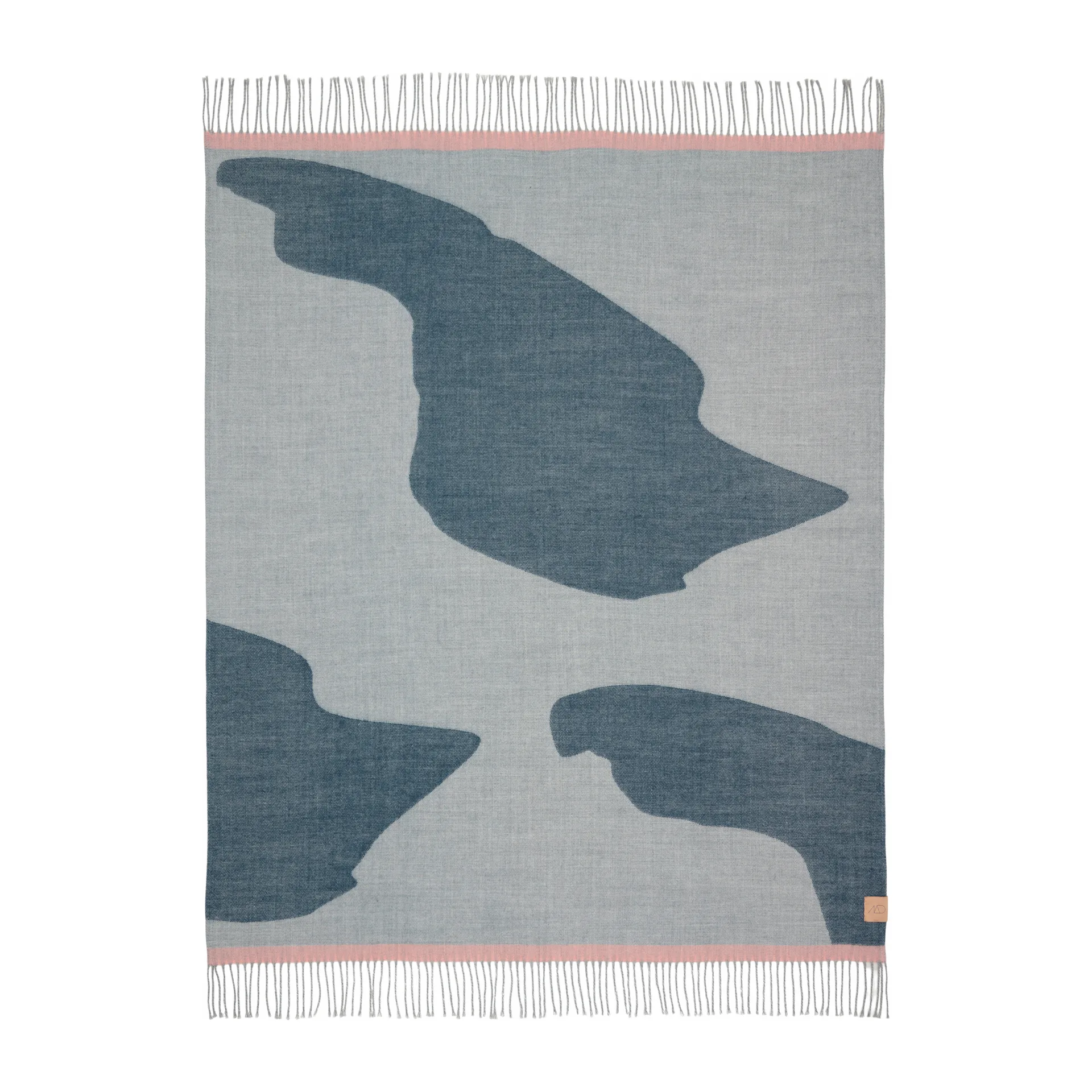 Plaid Gallery 125x170 cm, Light grey Mette Ditmer