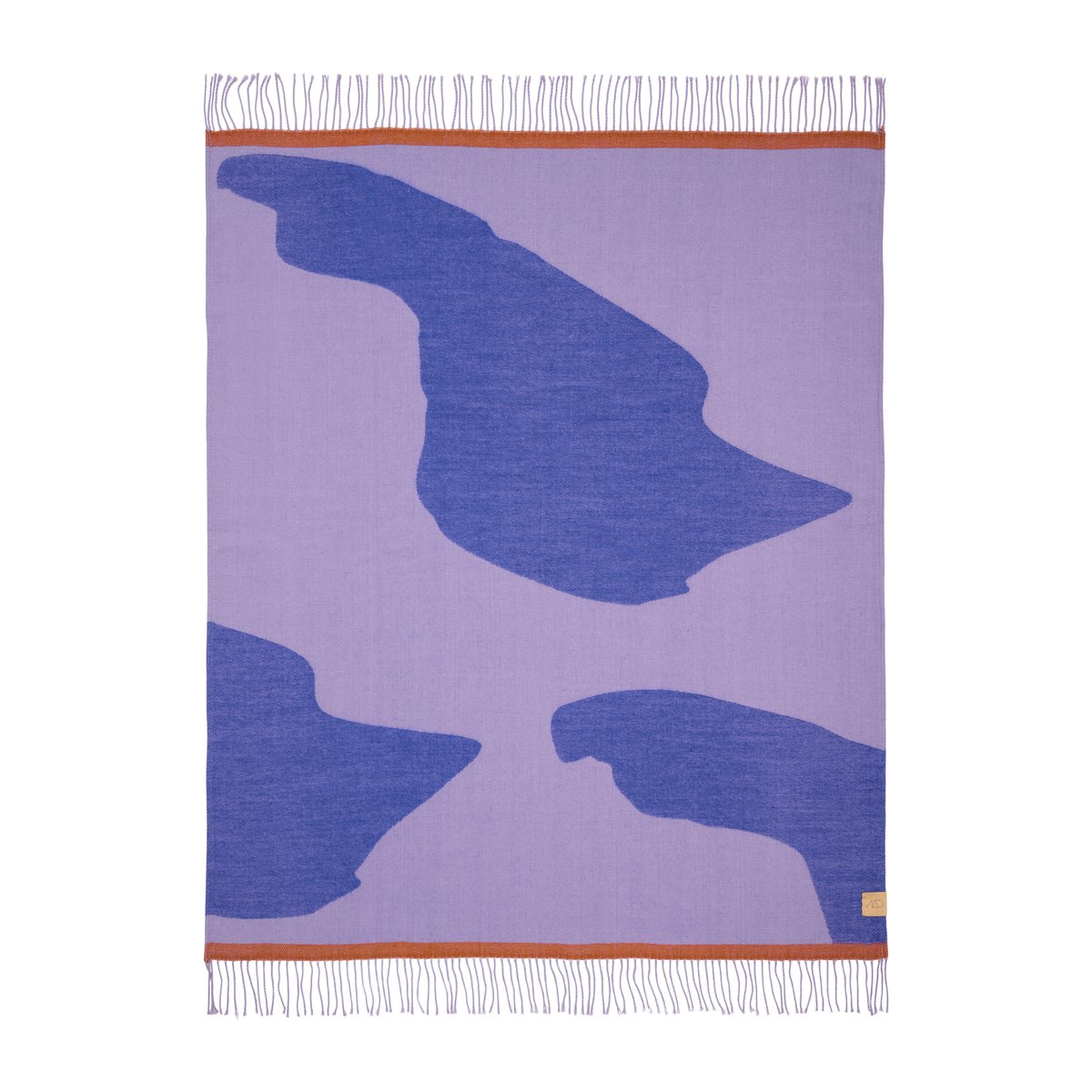Mette Ditmer Plaid Gallery 125x170 cm Lilac | Design Scandinave | Plaids & couvertures en coton | Violet