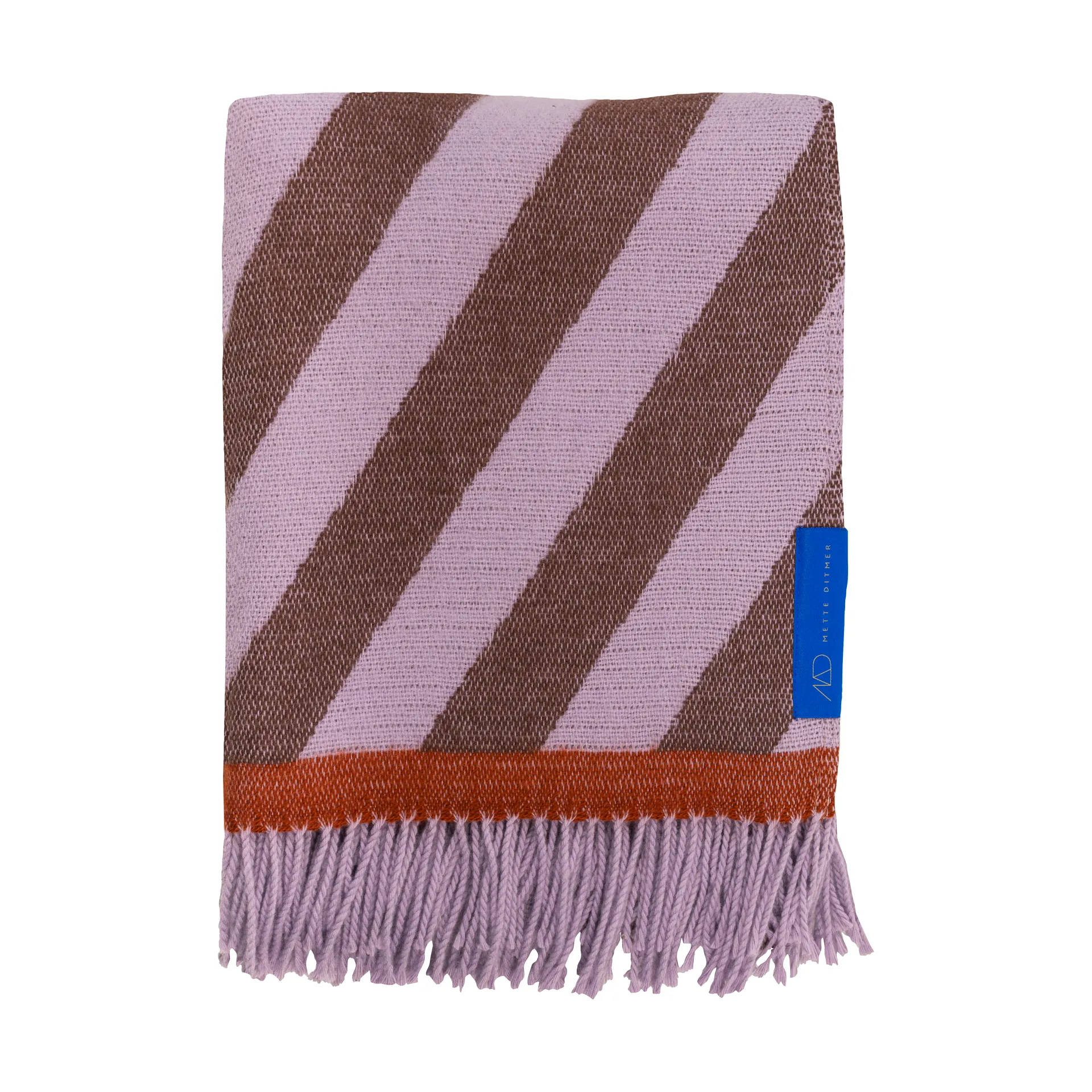 Plaid Retro 125x170 cm, Brown Mette Ditmer